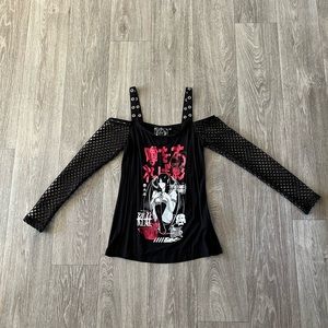 Graphic Top Goth Killstar